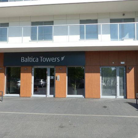 Ferienwohnung Apartament Storczyk Baltica Towers Danzig Exterior foto