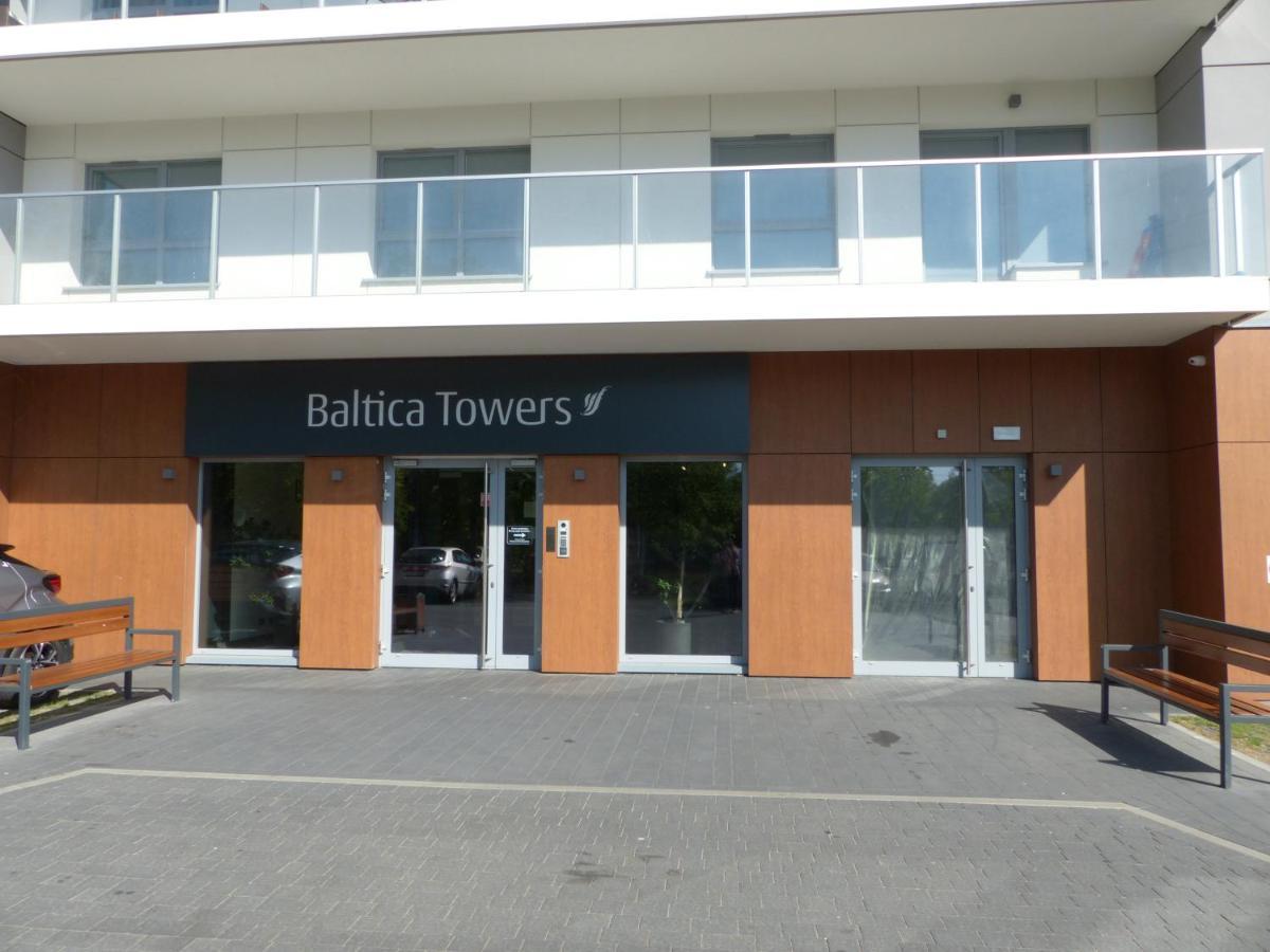 Ferienwohnung Apartament Storczyk Baltica Towers Danzig Exterior foto